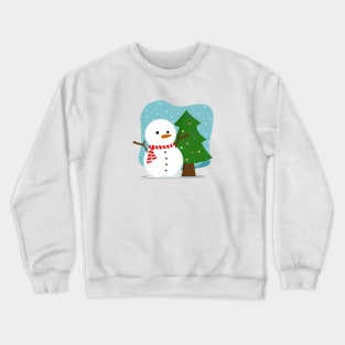 Snowman Christmas Crewneck Sweatshirt